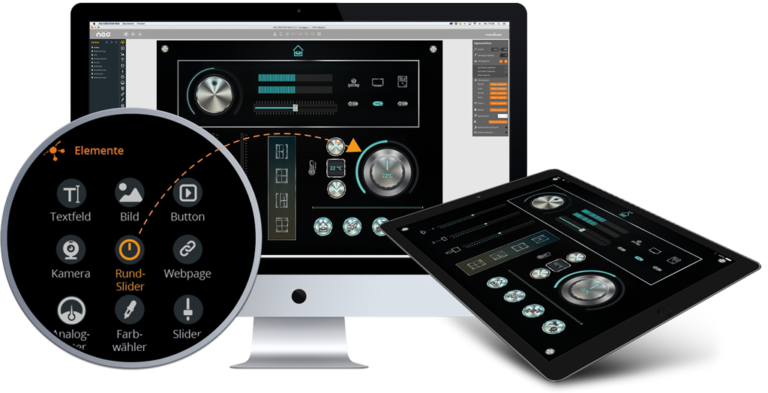 aio creator neo - software designer für smart home apps